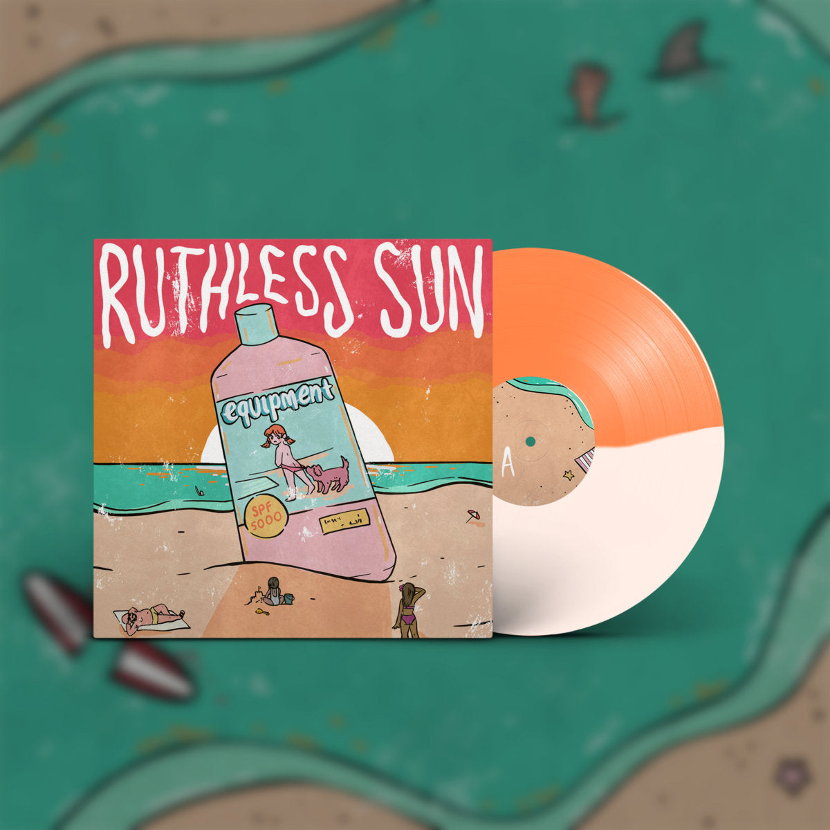 Cream Ruthless Equipment - Ruthless Sun LP Vinyl – klepto phase