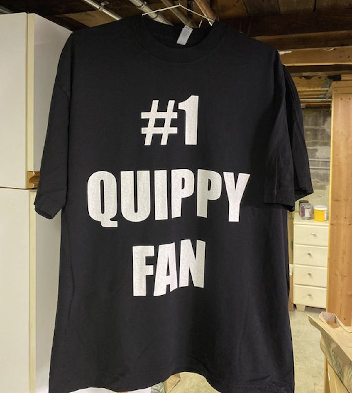 Quippy Equipment #1 Quippy Fan Short Sleeve Tee – klepto phase
